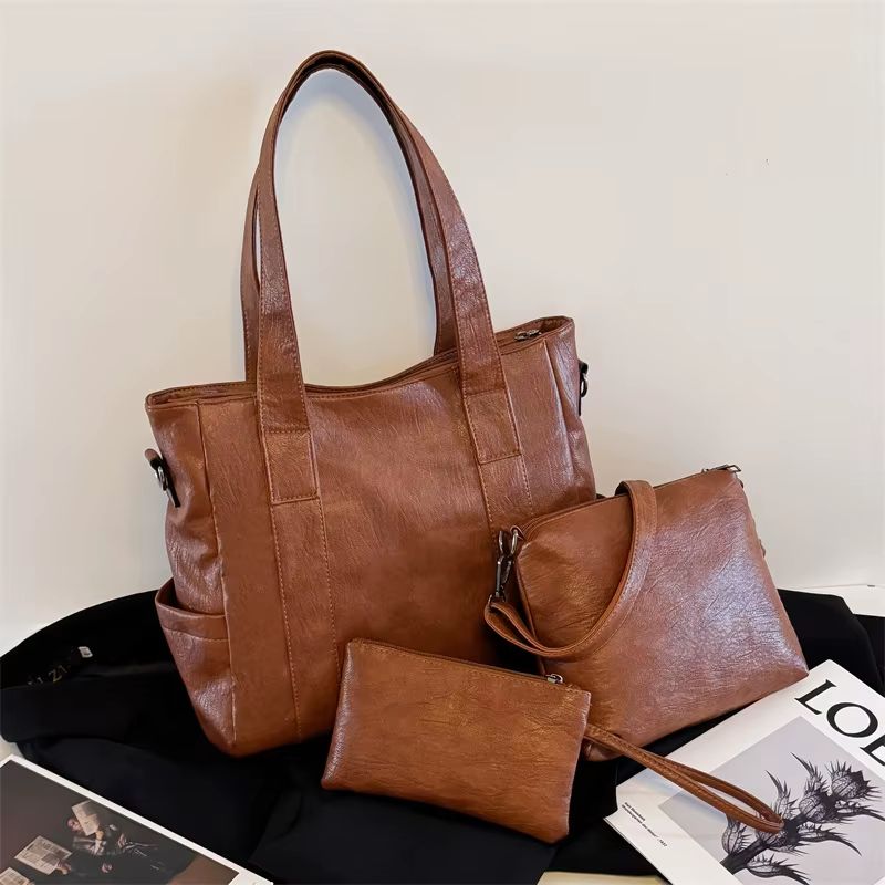 conjunto bolsas femininas, kit bolsas femininas 3 peças, bolsa feminina com carteira, conjunto bolsa feminina completa, bolsa feminina grande com bolsa pequena, bolsa feminina versátil, bolsa feminina prática dia a dia, conjunto bolsa feminina elegante, bolsa feminina multiuso, kit bolsa feminina moderna, bolsa feminina 3 em 1, conjunto bolsa feminina custo benefício