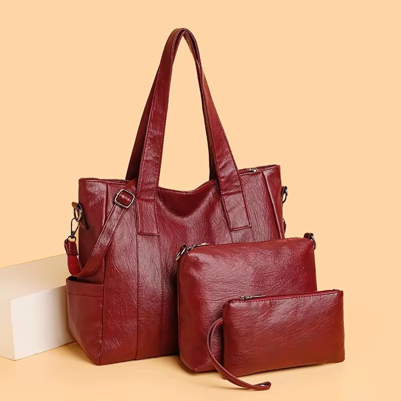 conjunto bolsas femininas, kit bolsas femininas 3 peças, bolsa feminina com carteira, conjunto bolsa feminina completa, bolsa feminina grande com bolsa pequena, bolsa feminina versátil, bolsa feminina prática dia a dia, conjunto bolsa feminina elegante, bolsa feminina multiuso, kit bolsa feminina moderna, bolsa feminina 3 em 1, conjunto bolsa feminina custo benefício