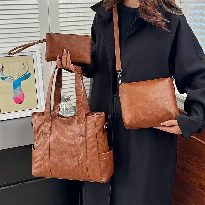 conjunto bolsas femininas, kit bolsas femininas 3 peças, bolsa feminina com carteira, conjunto bolsa feminina completa, bolsa feminina grande com bolsa pequena, bolsa feminina versátil, bolsa feminina prática dia a dia, conjunto bolsa feminina elegante, bolsa feminina multiuso, kit bolsa feminina moderna, bolsa feminina 3 em 1, conjunto bolsa feminina custo benefício