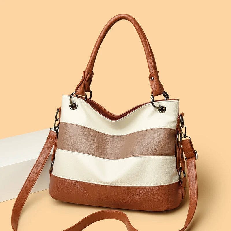 bolsa feminina tiracolo, bolsa feminina listrada, bolsa feminina moderna, bolsa feminina média grande, bolsa feminina colorida, bolsa feminina elegante, bolsa feminina casual, bolsa feminina dia a dia, bolsa feminina estilosa, bolsa feminina confortável, bolsa feminina ombro, bolsa feminina prática, bolsa feminina versátil, bolsa feminina moderna colorida