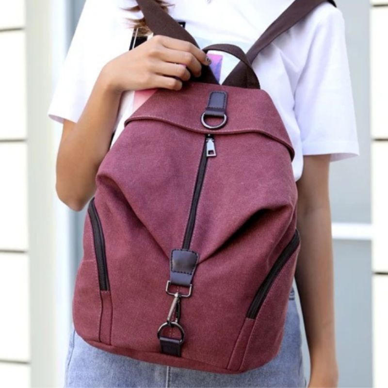 mochila feminina de lona, mochila feminina Jaqueline, mochila feminina casual, mochila feminina moderna, mochila feminina resistente, mochila feminina lona premium, mochila feminina urbana, mochila feminina para trabalho, mochila feminina para faculdade, mochila feminina para passeio, mochila feminina para viagem, mochila feminina elegante, mochila feminina com bolso traseiro, mochila feminina com bolsos laterais, mochila feminina com zíper, mochila feminina segura, mochila feminina compacta, mochila femini