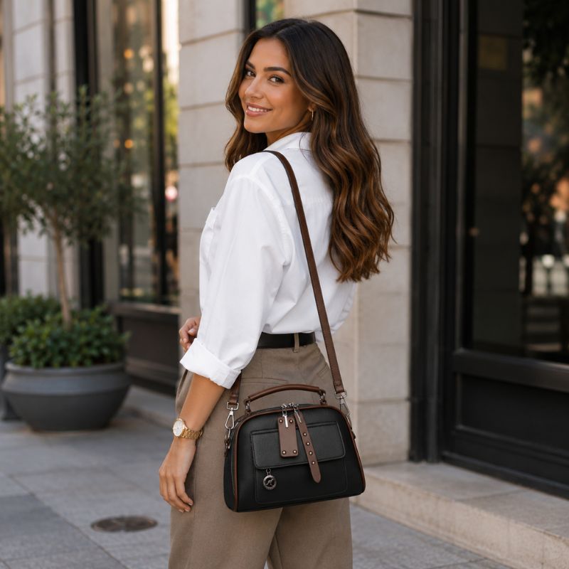 bolsa feminina tiracolo Jessica, bolsa feminina estruturada, bolsa feminina pequena, bolsa feminina média, bolsa feminina couro ecológico, bolsa feminina elegante, bolsa feminina moderna, bolsa feminina tiracolo premium, bolsa feminina com alça de mão, bolsa feminina com alça ajustável, bolsa feminina casual chic, bolsa feminina para trabalho, bolsa feminina para escritório, bolsa feminina para passeio, bolsa feminina organizada, bolsa feminina com dois compartimentos, bolsa feminina com bolso frontal, bols