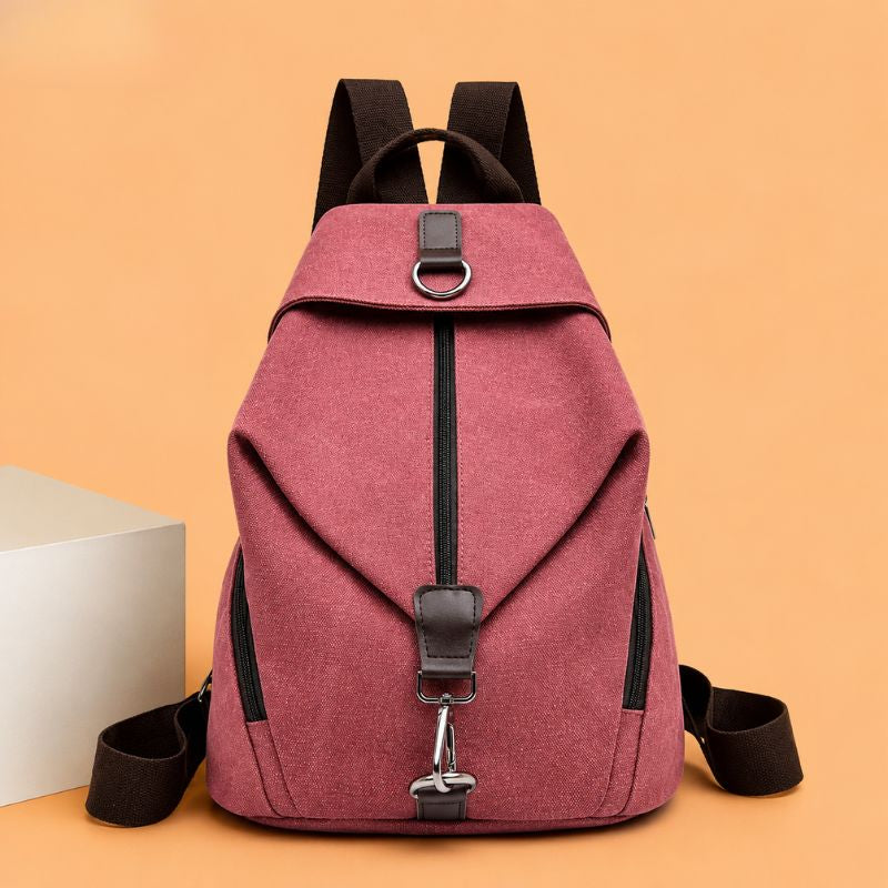 mochila feminina de lona, mochila feminina Jaqueline, mochila feminina casual, mochila feminina moderna, mochila feminina resistente, mochila feminina lona premium, mochila feminina urbana, mochila feminina para trabalho, mochila feminina para faculdade, mochila feminina para passeio, mochila feminina para viagem, mochila feminina elegante, mochila feminina com bolso traseiro, mochila feminina com bolsos laterais, mochila feminina com zíper, mochila feminina segura, mochila feminina compacta, mochila femini
