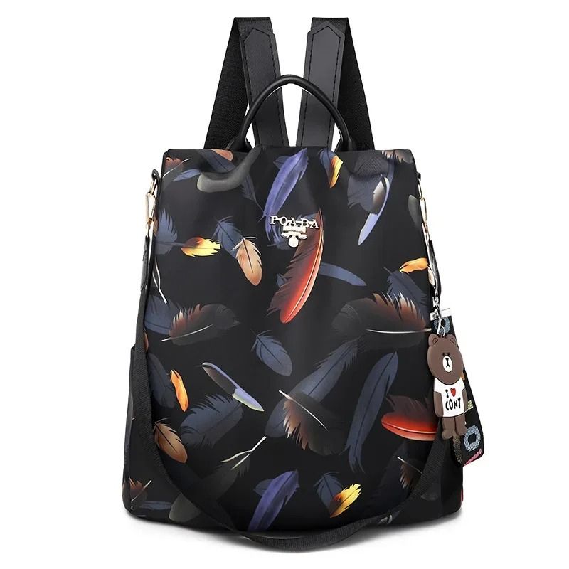 mochila feminina, mochila feminina impermeável, mochila feminina nylon, mochila feminina de nylon, mochila feminina moderna, mochila feminina estampada, mochila feminina colorida, mochila feminina floral, mochila feminina penas, mochila feminina antifurto, mochila feminina abertura traseira, mochila feminina segura, mochila feminina grande, mochila feminina espaçosa, mochila feminina para trabalho, mochila feminina para faculdade, mochila feminina para viagem, mochila feminina elegante, mochila feminina cas