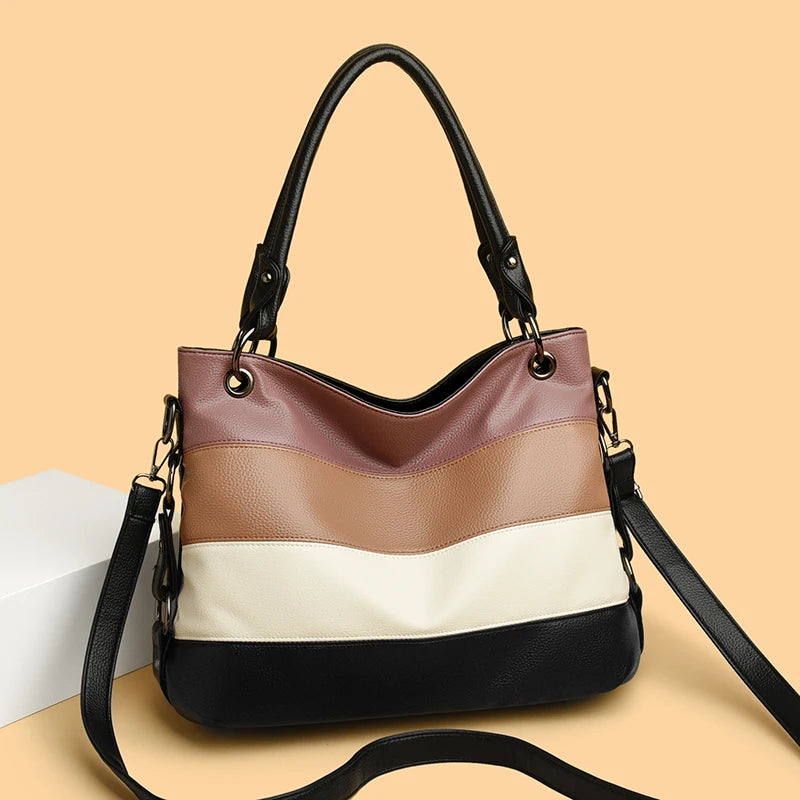 bolsa feminina tiracolo, bolsa feminina listrada, bolsa feminina moderna, bolsa feminina média grande, bolsa feminina colorida, bolsa feminina elegante, bolsa feminina casual, bolsa feminina dia a dia, bolsa feminina estilosa, bolsa feminina confortável, bolsa feminina ombro, bolsa feminina prática, bolsa feminina versátil, bolsa feminina moderna colorida