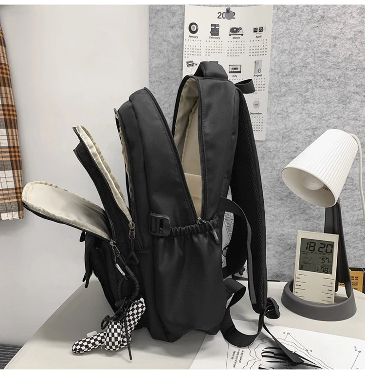 Mochila Feminina Universitária Grande Capacidade Dubai