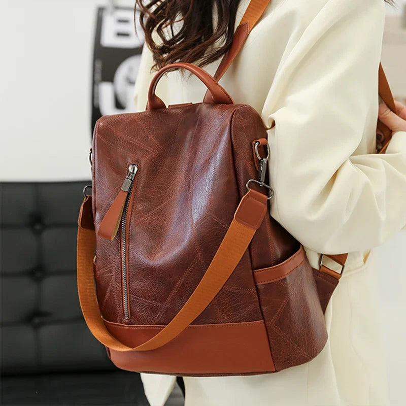 mochila feminina, mochila de couro, bolsa transversal feminina, bolsa grande feminina, mochila feminina grande, bolsa feminina, mochila de couro feminina, mochila para notebook. mochila vintage
